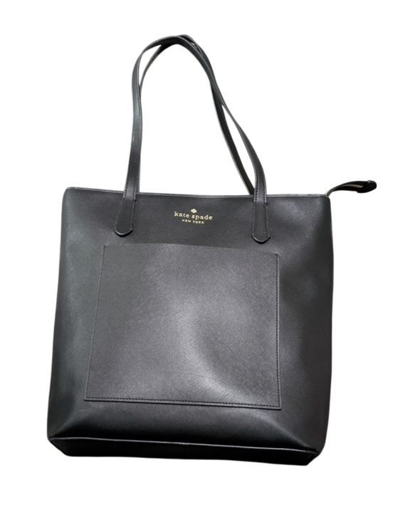 kate spade Handbags - Kate Spade New York Black Leather Tote Bag